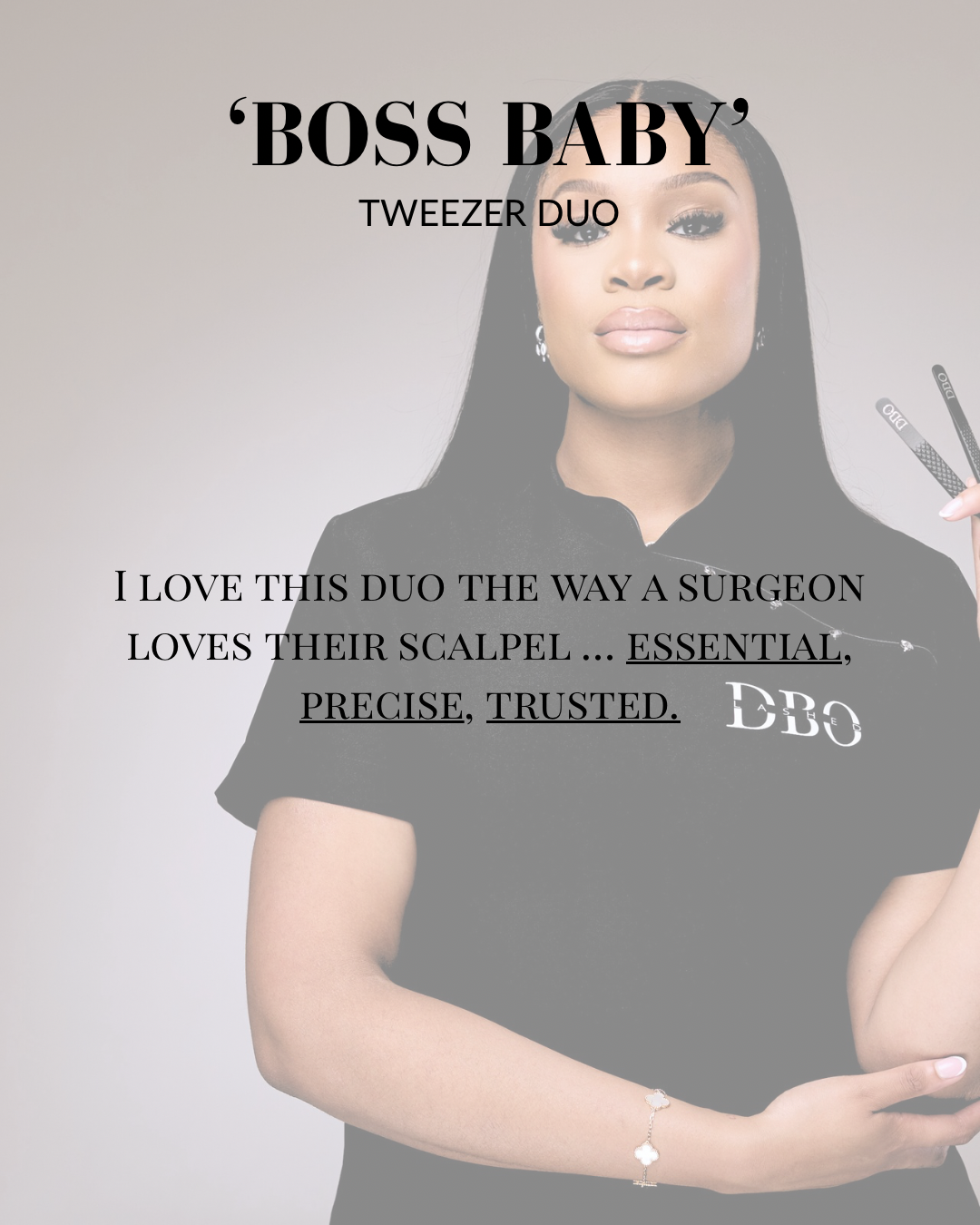 BOSS BABY TWEEZER DUO.